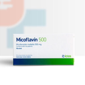 Micoflavin (micofenolato mofetilo) 500mg x 50comp rec