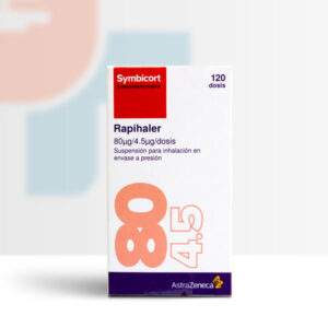 Symbicort rapihaler 80mcg+4.5mcg/dosis x 120dosis susp inh