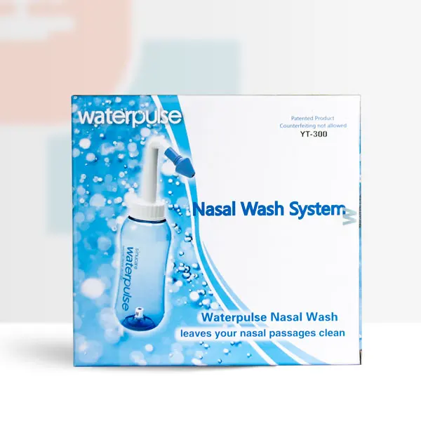 Waterpulse Lavado Nasal 500ml/ Irrigador nasal/ Kit de Lavado Nasal y  Sinusal/ Rinitis alérgica Tratamiento Para Adultos & Niños- Botella Para  limpieza de nariz (500ml-azul) : : Salud y Cuidado Personal