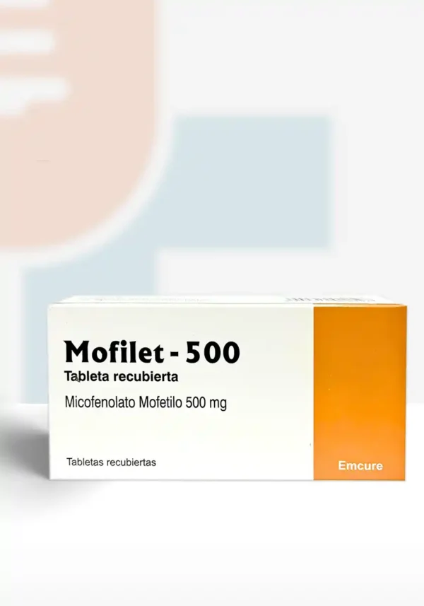 Emcure Mofilet micofenolato mofetilo 500mg x 50 tab 840x1200